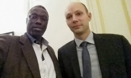 Yeah et Thomas MELONIO à l'élysée